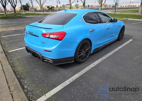 2014 Maserati Ghibli S z USA, uszkodzony, nr VIN ZAM57RTA7E1089301